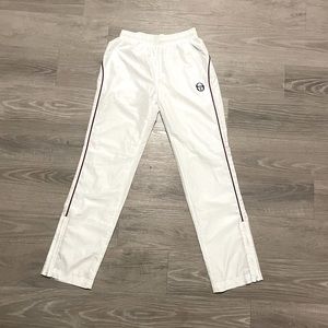 Sergio Tacchini White Track Pants